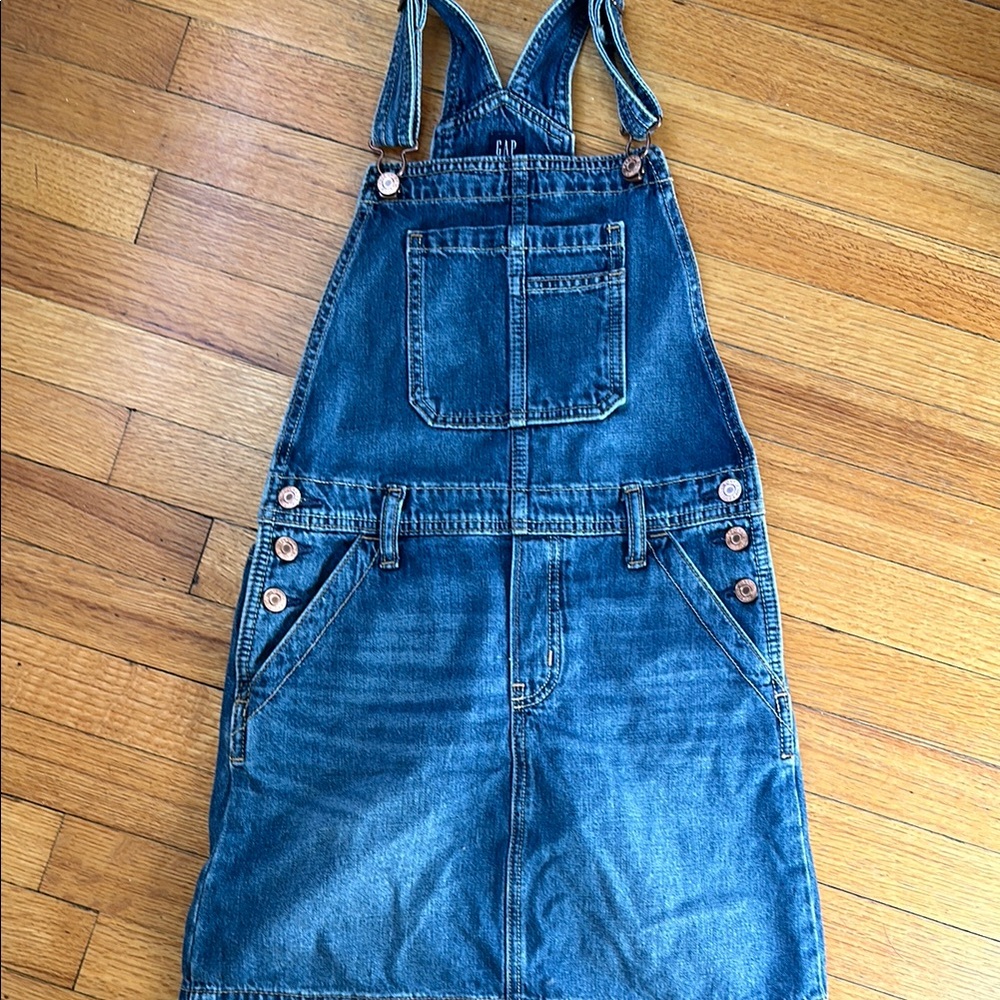 Denim Overall Dress
